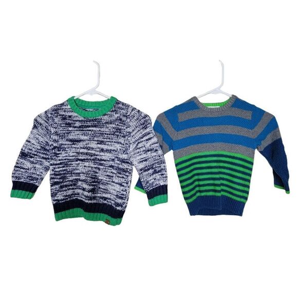 H&M Long Sleeve Sweater Boys Winter Bundle Set of 2 Size 2-4Y - Picture 1 of 10